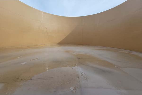 new internal tank lining will protect against corrosion