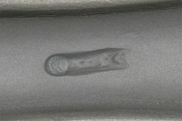 wastewater pump volute hole