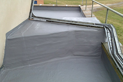 Belzona coatings will easily conform to complex roof shapes