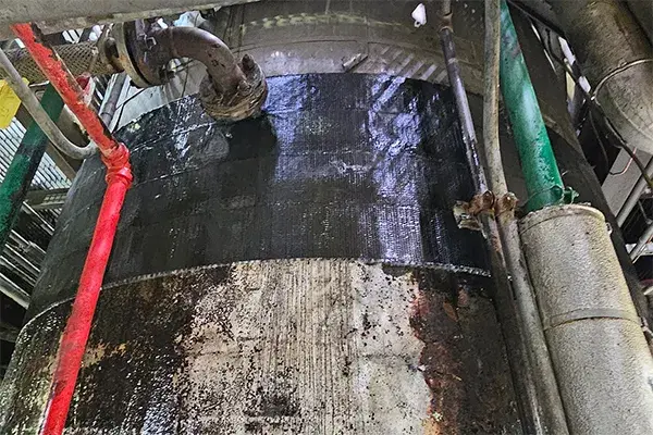 chemical processing vessel thin-wall metal loss repair